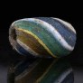 Ancient Roman mosaic glass bead
